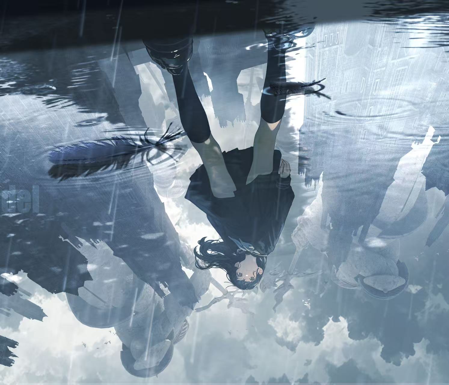 LUMEN Rain mouse pad