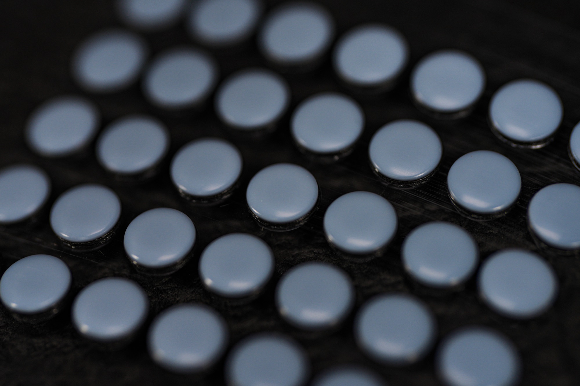Tear PTFE surface close-up